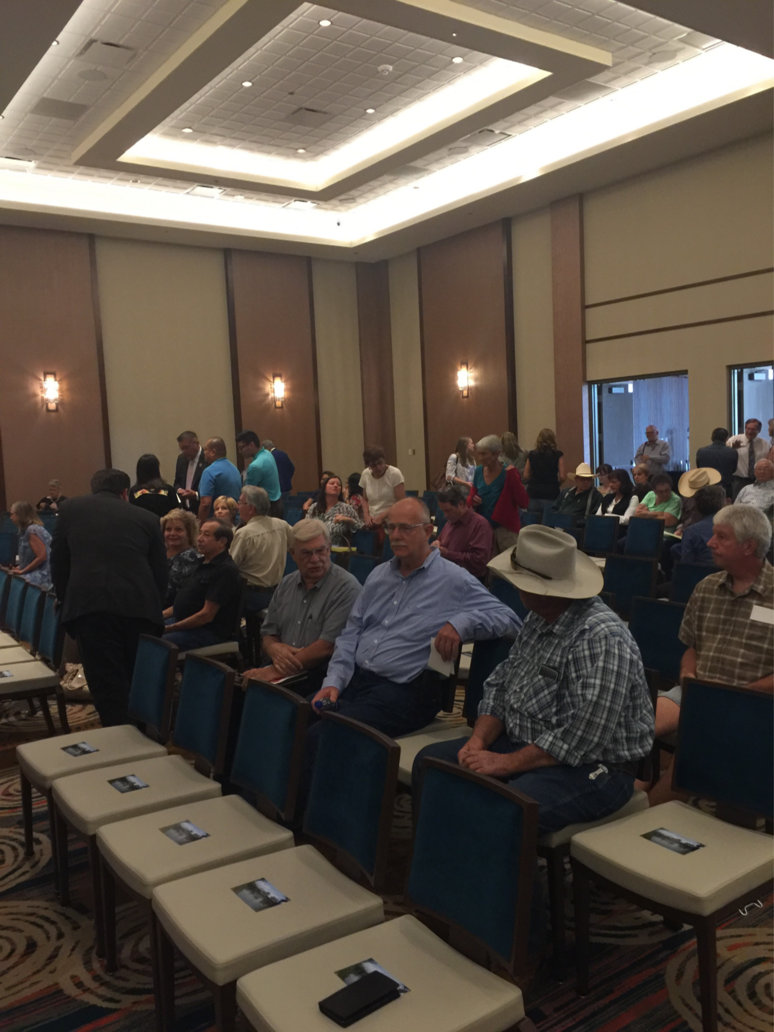 Constituents wait to speak at the Camp Verde Energy, Environment, and Natural Resources Committee Meeting